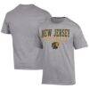 College of New Jersey Lions Champion Football Jersey T-Shirt - Gray - Front View