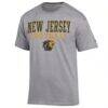 College of New Jersey Lions Champion Football Jersey T-Shirt - Gray - Side View