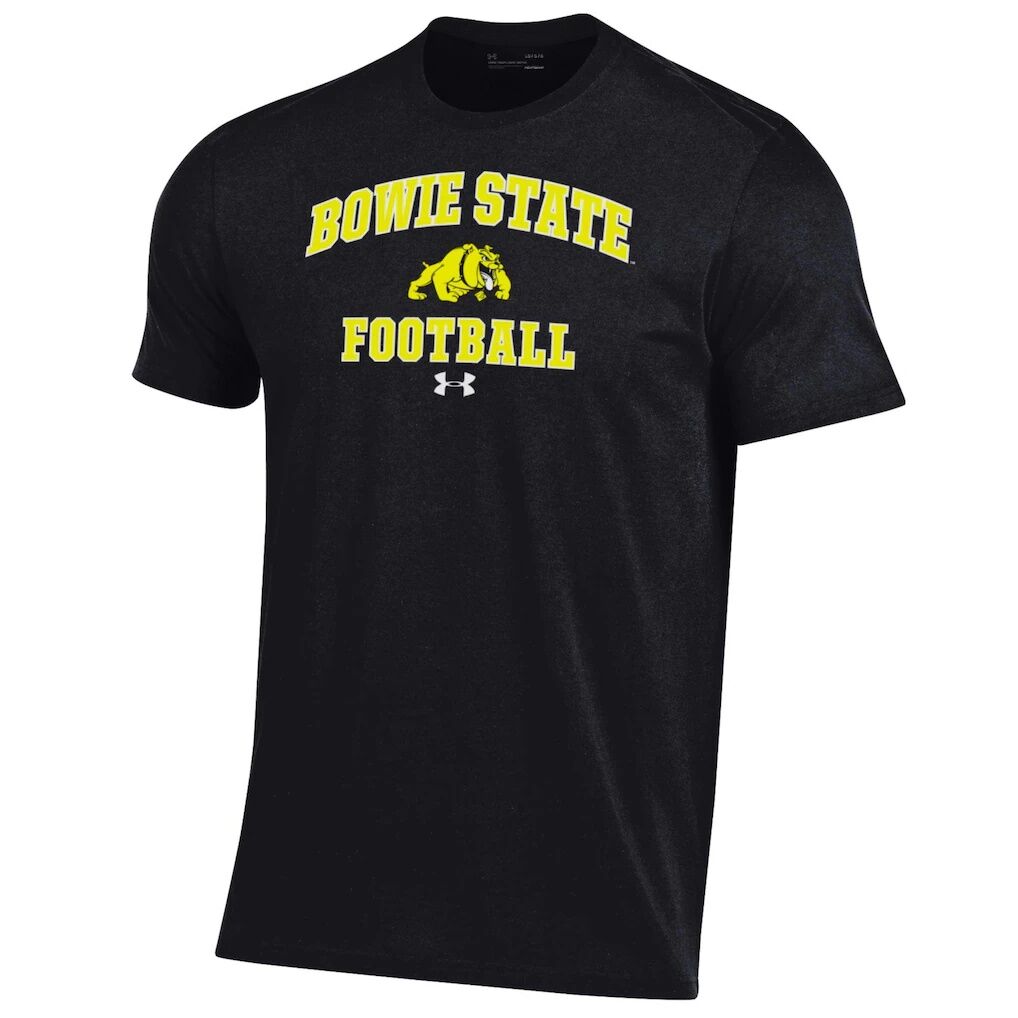 Bowie State Bulldogs Under Armour Football Performance T-Shirt