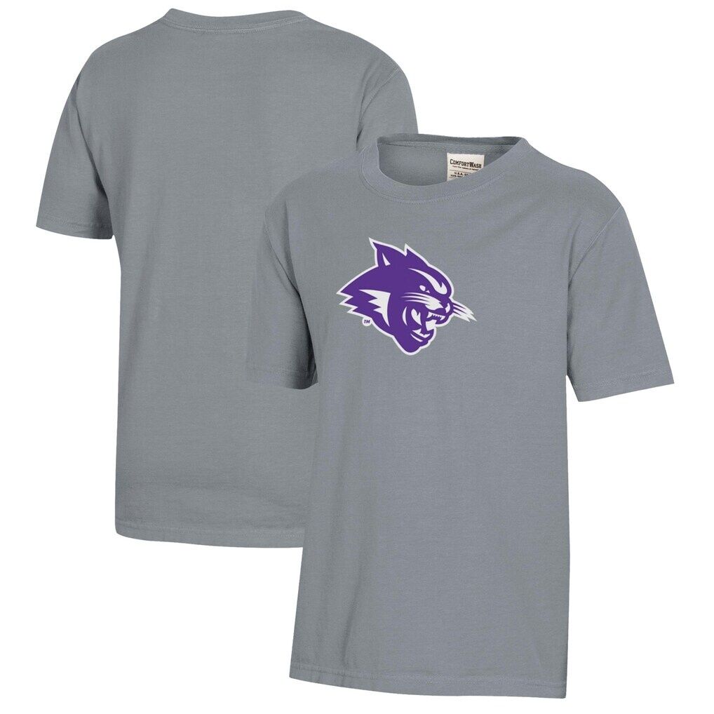 Abilene Christian University Wildcats Youth Logo Comfort Wash T-Shirt