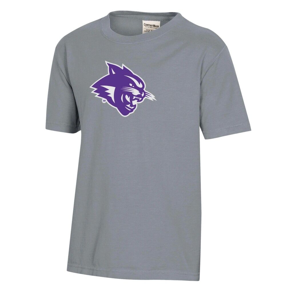 Abilene Christian University Wildcats Youth Logo Comfort Wash T-Shirt