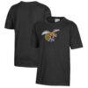 Alabama State Hornets Youth Logo Comfort Wash T-Shirt - Black - Front View