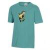 Cal Poly Mustangs Youth Logo Comfort Wash T-Shirt - - Side View