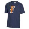 Cal State Fullerton Titans Youth Logo Comfort Wash T-Shirt - - Side View