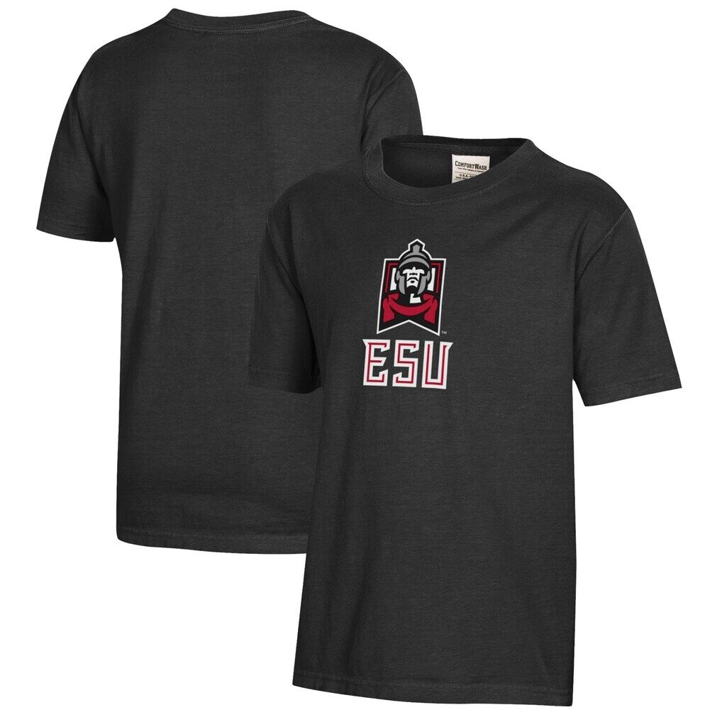 East Stroudsburg Warriors Youth Logo Comfort Wash T-Shirt