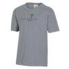 Hobart & William Smith Colleges Youth Logo Comfort Wash T-Shirt - Gray - Side View