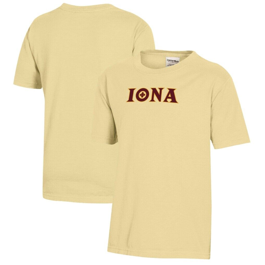 Iona University Gaels Youth Logo Comfort Wash T-Shirt