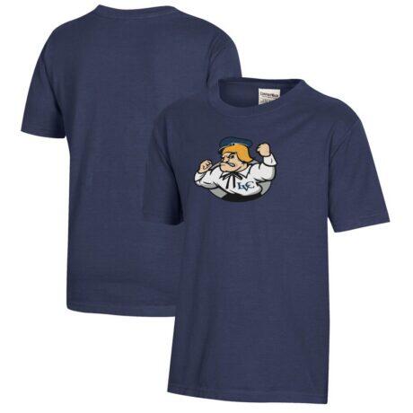 Lebanon Valley College Youth Logo Comfort Wash T-Shirt - - Front View