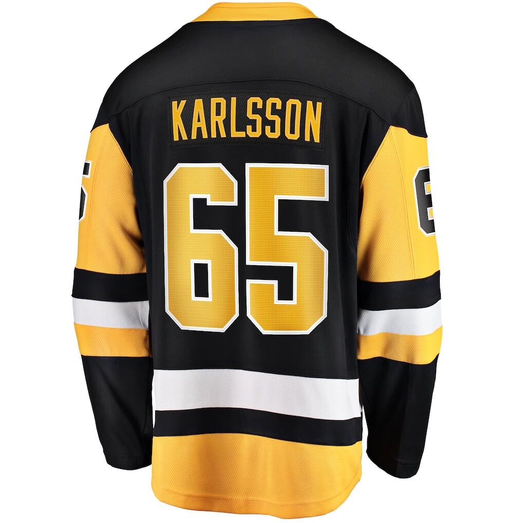 Erik Karlsson Pittsburgh Penguins Fashion7 Home Breakaway Jersey