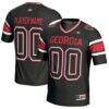 Georgia Bulldogs GameDay Greats NIL Pick-A-Player Football Jersey - Black - Front View