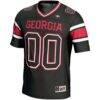 Georgia Bulldogs GameDay Greats NIL Pick-A-Player Football Jersey - Black - Side View