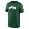 New York Jets Nike Sideline Legend Performance T-Shirt - Green - Side View