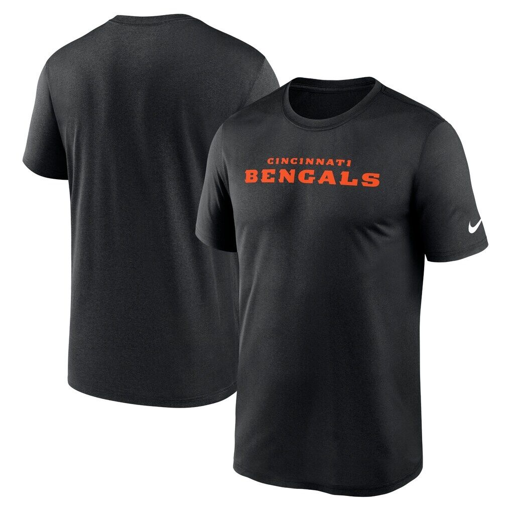 Cincinnati Bengals Nike Primetime Legend Wordmark Dri-FIT T-Shirt