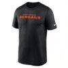 Cincinnati Bengals Nike Primetime Legend Wordmark Dri-FIT T-Shirt - Black - Side View