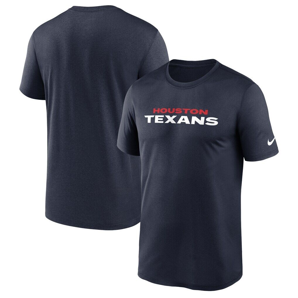 Houston Texans Nike Primetime Legend Wordmark Dri-FIT T-Shirt