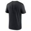 Pittsburgh Steelers Nike Primetime Legend Wordmark Dri-FIT T-Shirt - Black - Detail View
