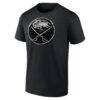 Buffalo Sabres Iced Out T-Shirt - Black - Back View