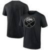 Buffalo Sabres Iced Out T-Shirt - Black - Front View