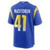 Cameron McCutcheon Los Angeles Rams Nike Game Jersey - - Detail View
