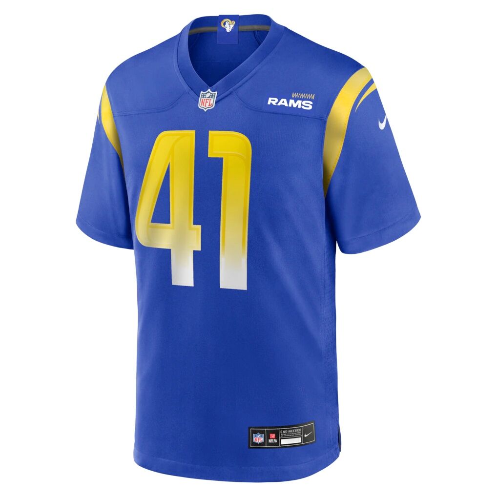 Cameron McCutcheon Los Angeles Rams Nike  Game Jersey - Royal