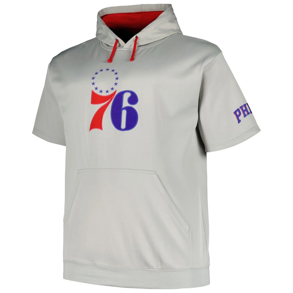 Philadelphia 76ers Fashion7 Big & Tall Logo Pullover Hoodie