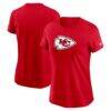 Kansas City Chiefs Nike Women's Primary Logo T-Shirt - Red - Front View