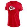Kansas City Chiefs Nike Women's Primary Logo T-Shirt - Red - Side View