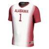 #1 Alabama Crimson Tide GameDay Greats Youth Lightweight Women's Soccer Jersey - White - Side View
