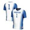 #1 BYU Cougars GameDay Greats Unisex Lightweight Women's Soccer Jersey - White - Front View