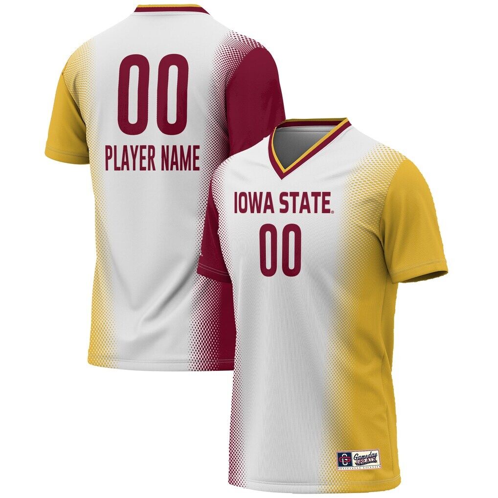 Iowa State Cyclones GameDay Greats Unisex NIL Pick-A-Player Lightweight Women's Soccer Jersey