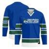 Georgia College Bobcats GameDay Greats Youth Hockey Jersey - Blue - Front View