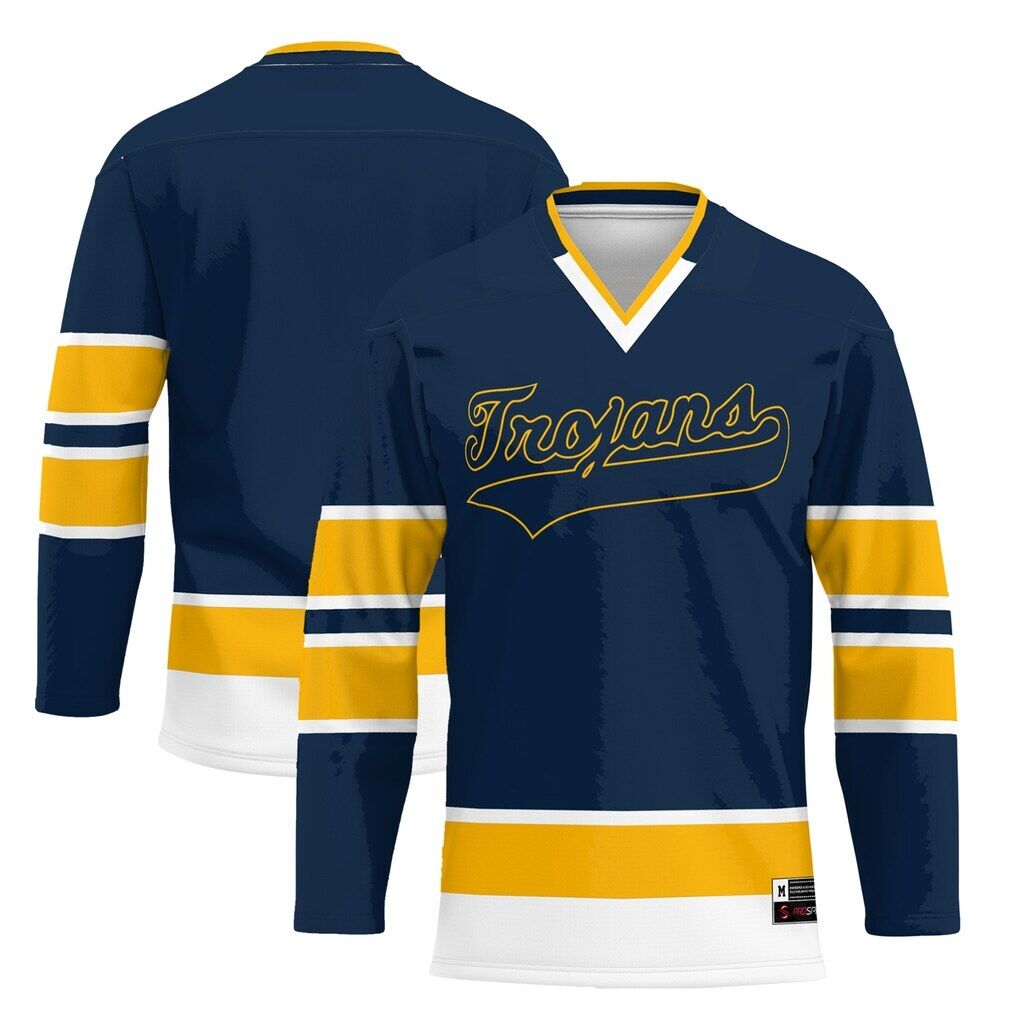 Central Alabama Community College Trojans GameDay Greats Youth  Hockey Jersey