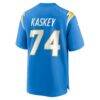 Matt Kaskey Los Angeles Chargers Nike Team Game Jersey - - Detail View