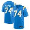 Matt Kaskey Los Angeles Chargers Nike Team Game Jersey - - Front View