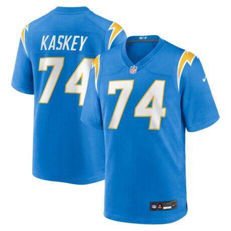 Matt Kaskey Los Angeles Chargers Nike Team Game Jersey - - Front View