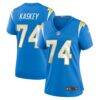 Matt Kaskey Los Angeles Chargers Nike Women's Team Game Jersey - - Front View
