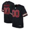 Arizona Cardinals Nike Youth Alternate Custom Game Jersey - Black - Front View