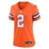 Patrick Surtain II Denver Broncos Nike Women's Mile High Collection 1977 Throwback Player Game Jersey - Orange - Alt1
