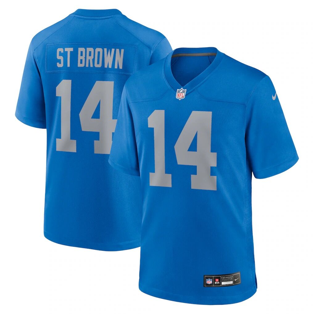 Amon-Ra St. Brown Detroit Lions Nike Alternate Game Jersey
