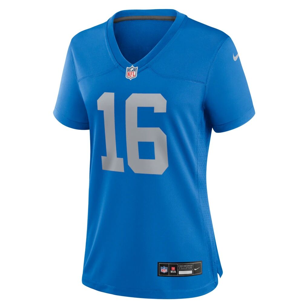 Jared Goff Detroit Lions Nike Women's Alternate Game Jersey