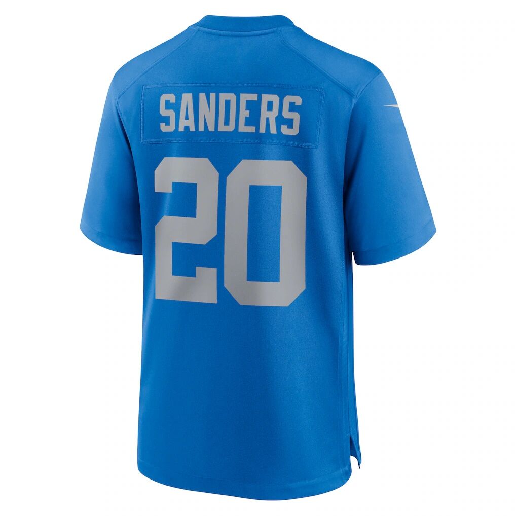 Barry Sanders Detroit Lions Nike Alternate Game Jersey