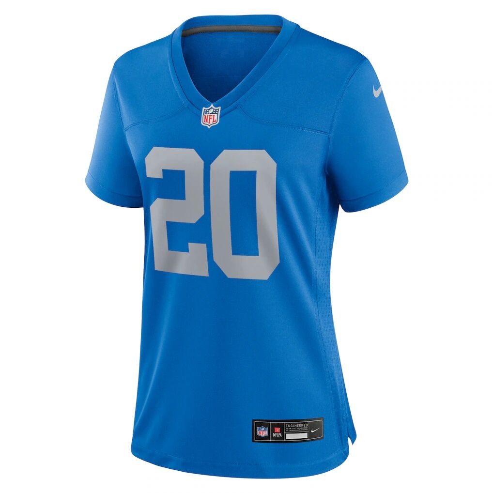 Barry Sanders Detroit Lions Nike Women's Alternate Game Jersey