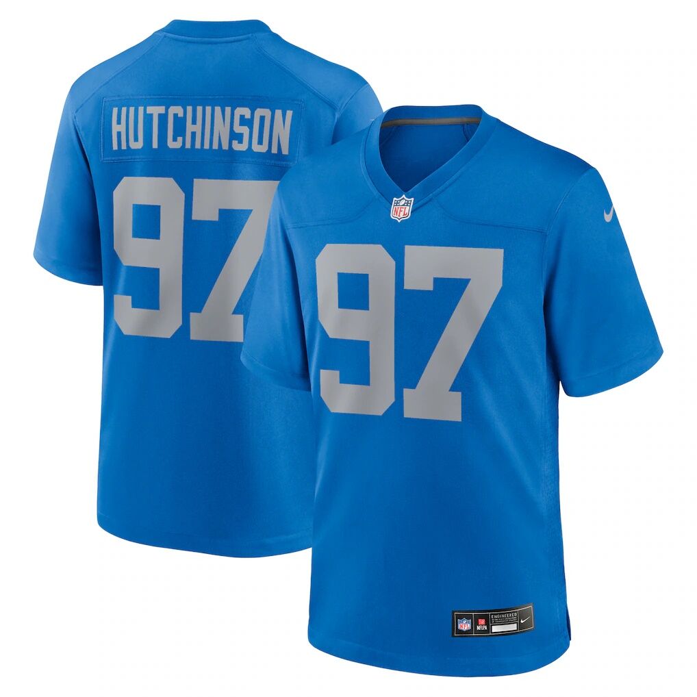 Aidan Hutchinson Detroit Lions Nike Alternate Game Jersey