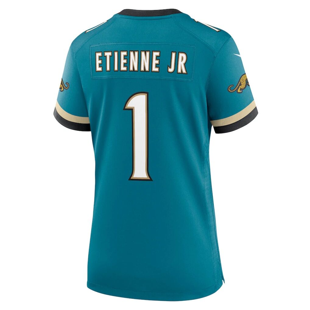 Travis Etienne Jr Jacksonville Jaguars Nike Women's Prowler Throwback Game Jersey