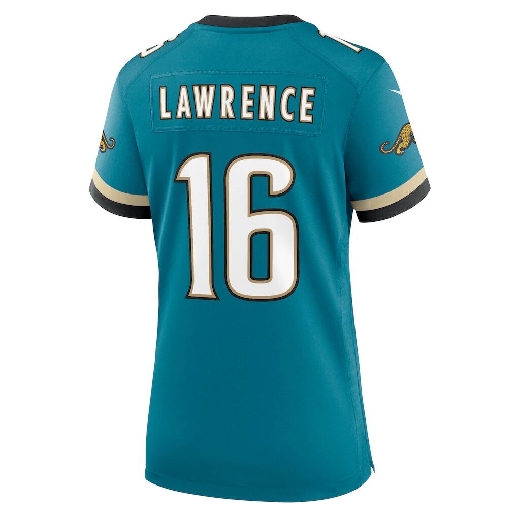 Trevor Lawrence Jacksonville Jaguars Nike Women's Prowler Throwback Game Jersey
