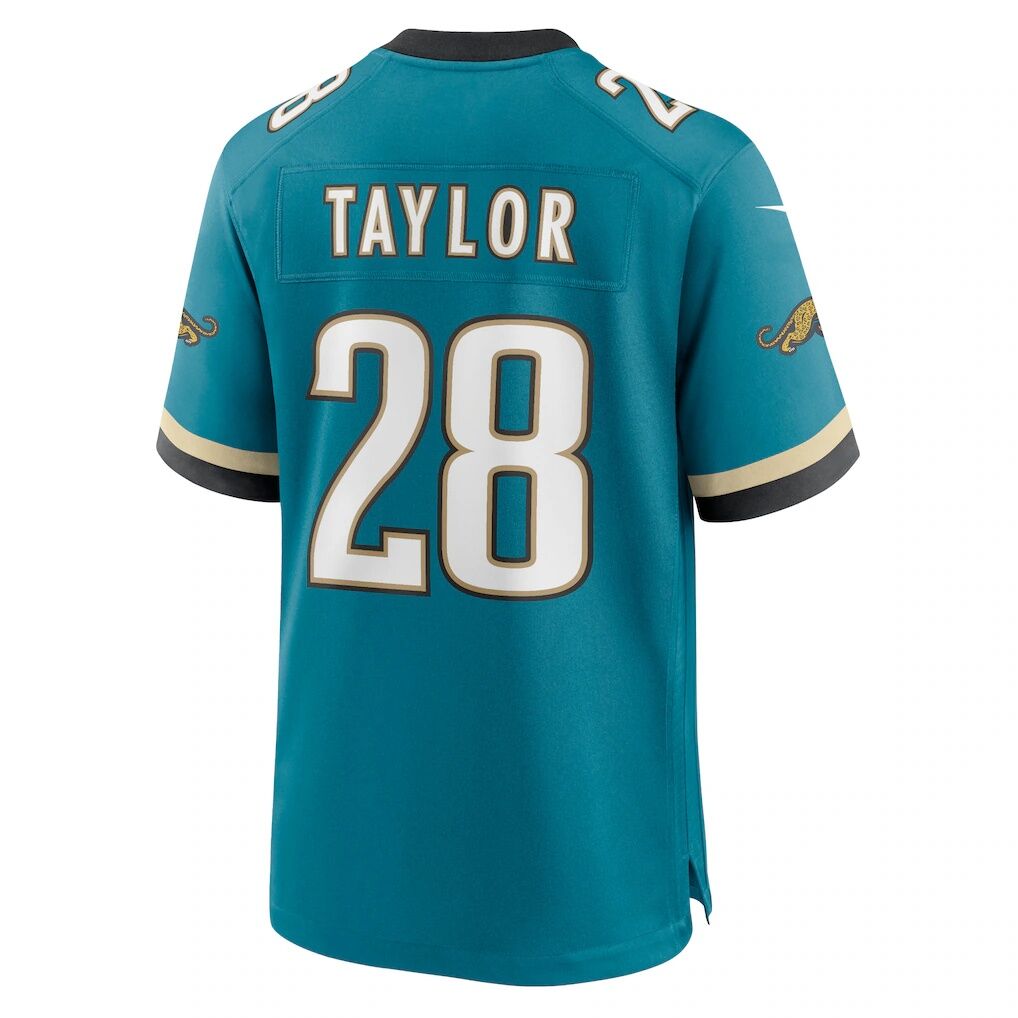 Fred Taylor Jacksonville Jaguars Nike Prowler Throwback Retired Player Game Jersey