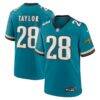 Fred Taylor Jacksonville Jaguars Nike Prowler Throwback Retired Player Game Jersey - Teal - Front View