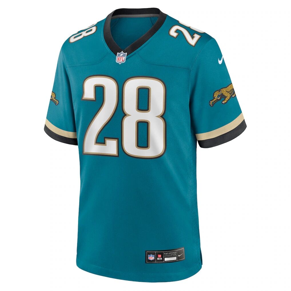 Fred Taylor Jacksonville Jaguars Nike Prowler Throwback Retired Player Game Jersey