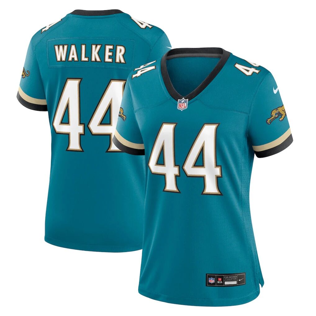 Travon Walker Jacksonville Jaguars Nike Women's Prowler Throwback Game Jersey