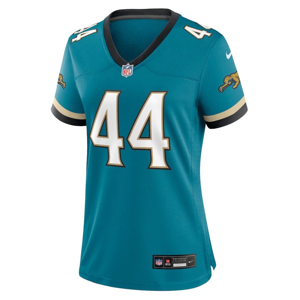 Travon Walker Jacksonville Jaguars Nike Women's Prowler Throwback Game Jersey